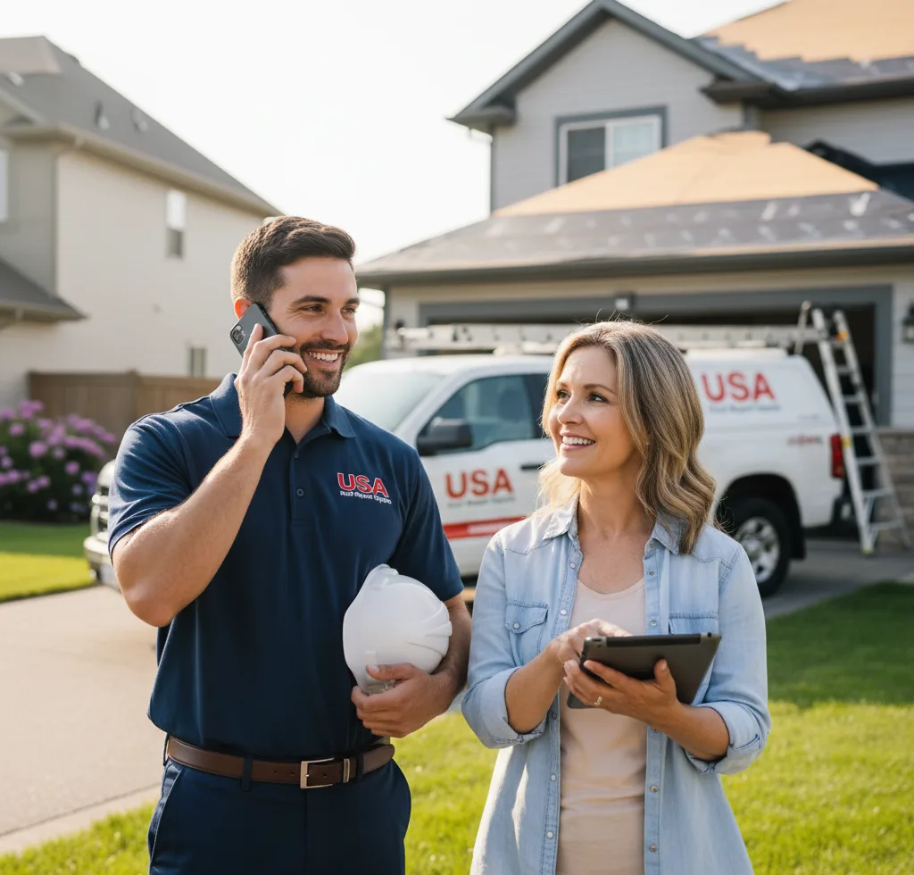 USA Roof Repair Experts customer support in Bellefontaine Neighbors