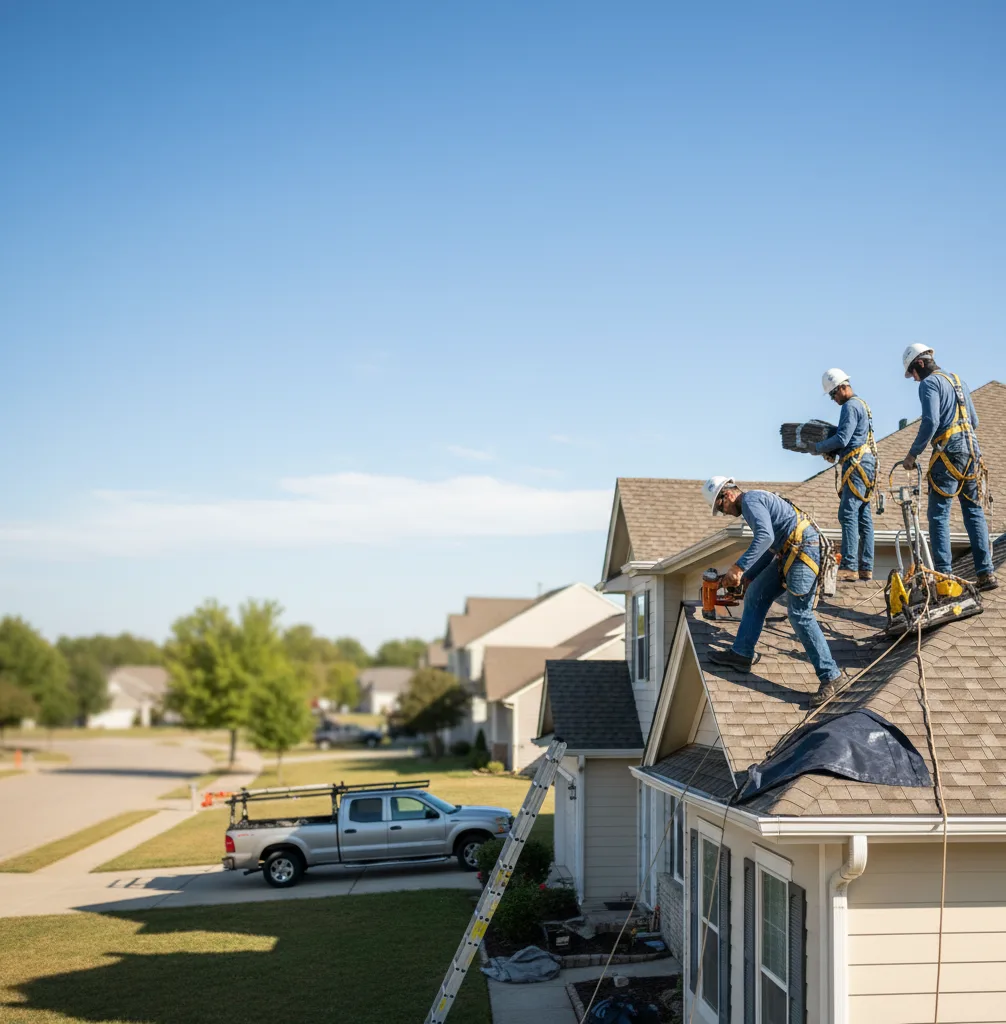 Flat Roof Repair in Bellefontaine Neighbors, MO